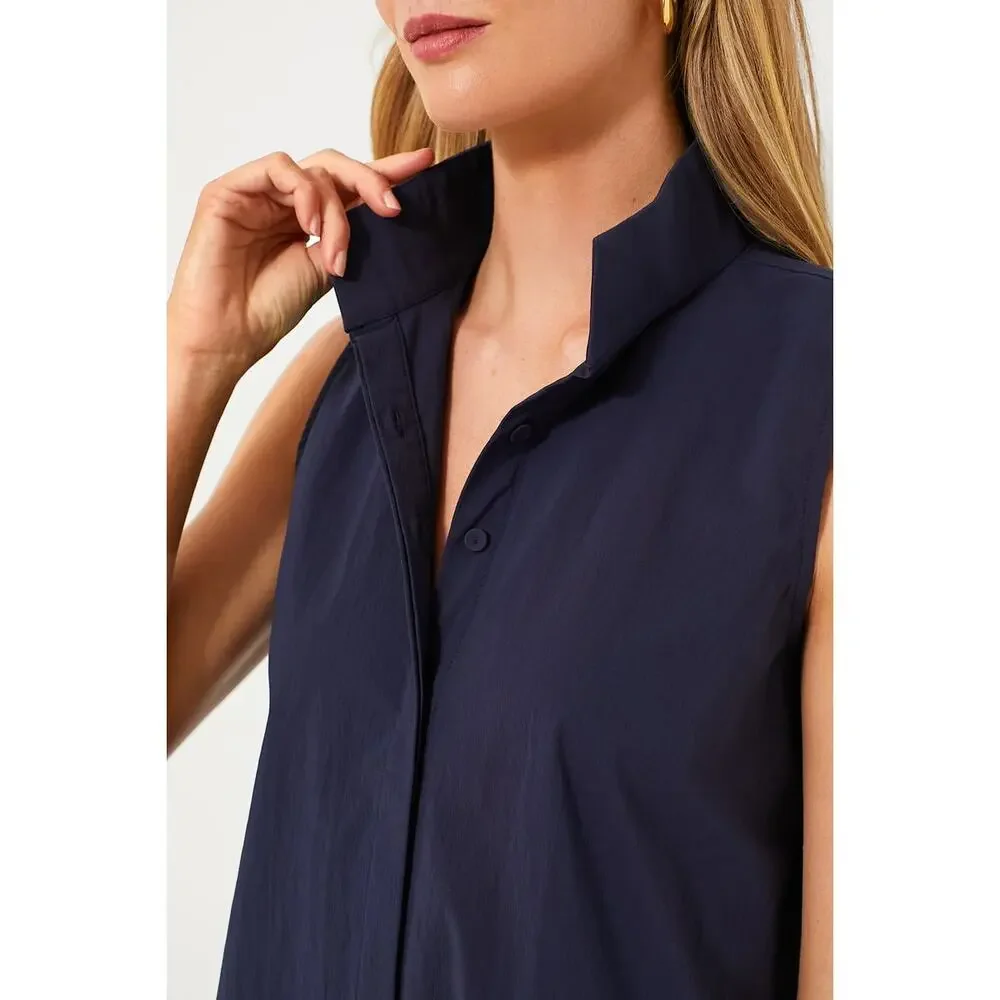 TUCKERNUCK Navy Sleeveless Charlie Dress Size S NWT Retail $128 Tuckernuck - Picture 5 of 8